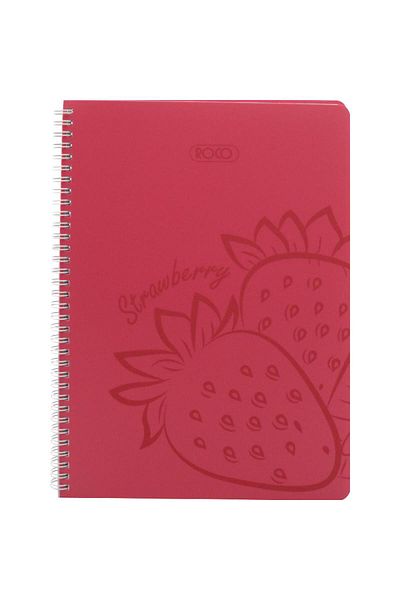 Roco Strawberry Scent A4 Notebook