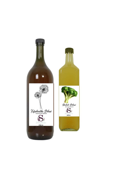 Süheylaana Doğal Karahindiba Sirkesi 1500 ml ve Brokoli Sirkesi 1000 ml