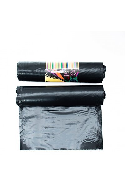 Horeca Ro Saci de menaj 240L, LDPE, ultra-rezistenți, 10 bucăți / rolă