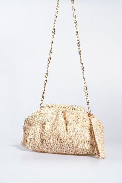 Moda Pie Holes knitwear knitting women's bag straw