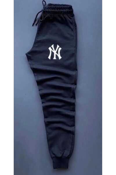 özcstore بدلة رياضية سفلية للرجال / النساء مطبوعة من نيويورك