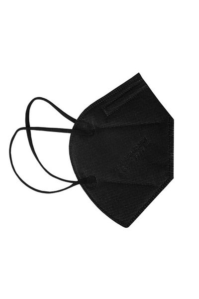 THK Mască neagră FFP2, protecție facială, ambalată individual, 5 straturi