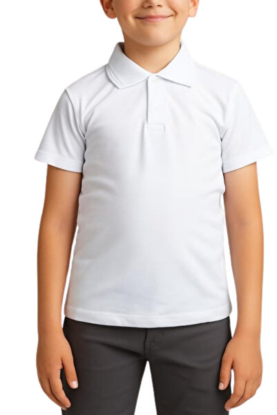 vory Kids Girls Boys Short Sleeve Polo Neck School T-Shirt Vr.D.K181.Ok.Y01