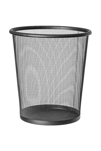 Generic SHOWAY Waste Basket | Trash Can Metal Wire Circular Mesh Bin | Lightw...