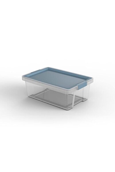 Generic صندوق تخزين تاتاي مع غطاء، سعة 7 لتر، بمقابض، غطاء من البولي بروبيلين...