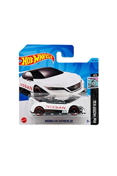 HOT WHEELS Masinuta metalica Hot Wheels, Nissan Leaf Nismo RC 02, 1:64, Alb