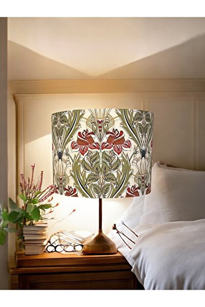 abonjur Abajur Başlığı EL YAPIMI(30 çap 20 yükseklik Silindir Şapka yüksek ka...