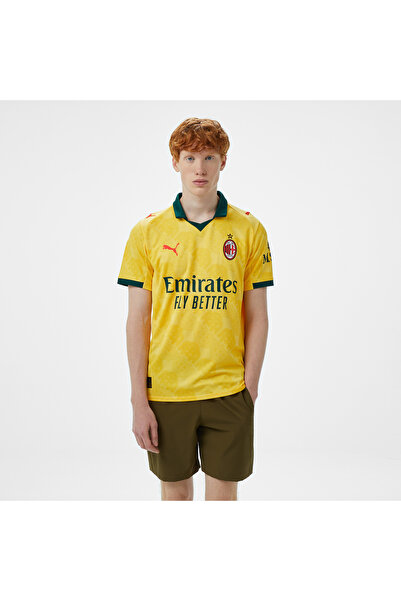 Puma Acm 3Rd Men's Yellow Football Jersey