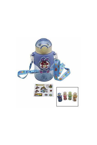SepetBudur Colorful Mica Crystal Water Bottle 600ML Royaleks-CLKN2045