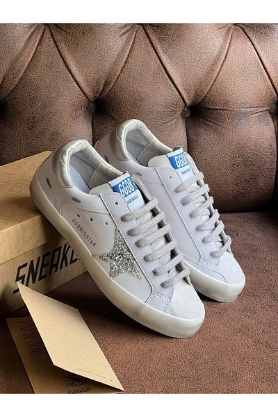 morpembej kadın erkek çocuk Golden Goose Deluxe Sneakers Silver Star