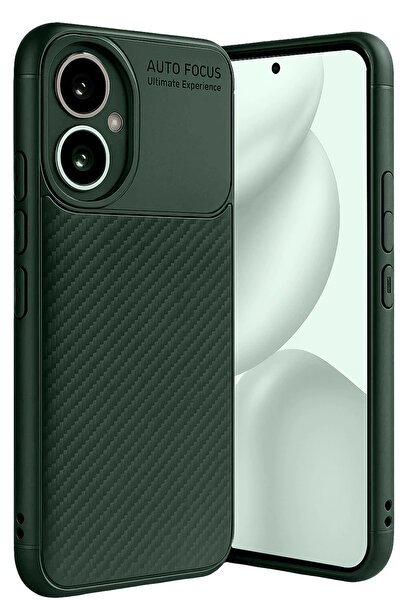 Nezih Case Honor 400 Uyumlu Kamera Korumalı (Karbon Tasarım) Koruyucu Lüx Sil...