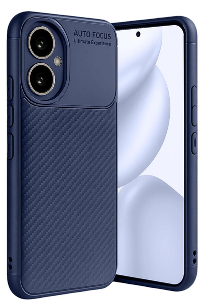 Nezih Case Honor 400 Uyumlu Kamera Korumalı (Karbon Tasarım) Koruyucu Lüx Sil...
