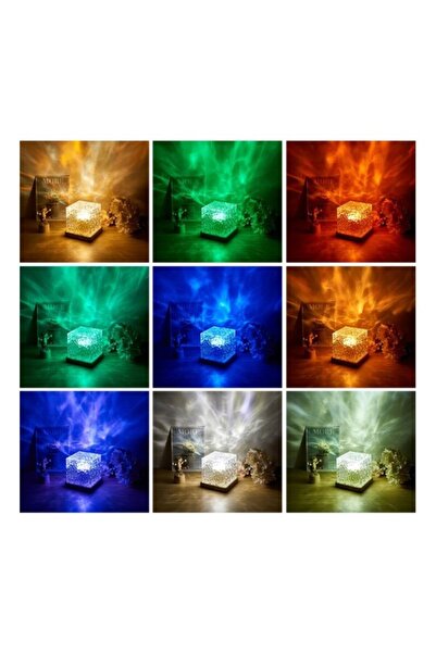 Genel Markalar Su Dalgası Projektör Gece Lambası