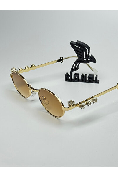 MONAL Precious Gold Sap Brown Sunglasses 50 Ekartman