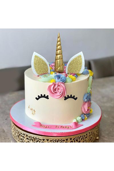 Baloane Vesele Deluxe Magical Unicorn Cake Decoration TOP78
