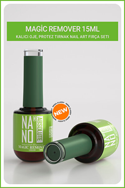 Nera Classy Kalıcı Oje Çıkarıcı (MAGİC REMOVER) 15ml - Kalıcı Oje Ve Jel Tırnak Çıkarıcı