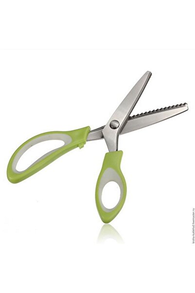 Evvano Overlapped Zig Zag Scissors