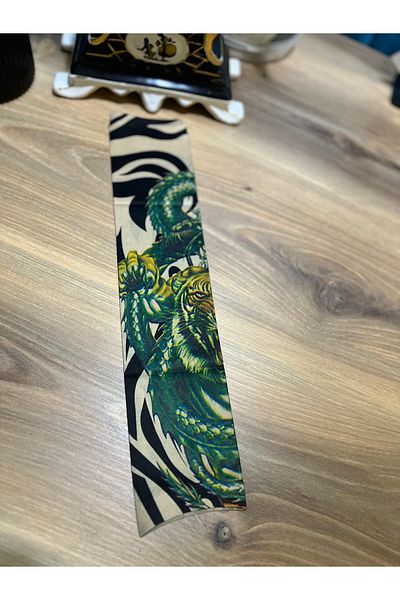 CN Tattoo Socks Digital Look Cooling Property Sun Protection
