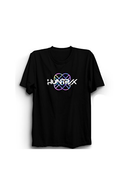 The Fame Huntrix, K-Pop Demon Hunters Logo Baskılı Unisex, %100 Pamuk Tişört
