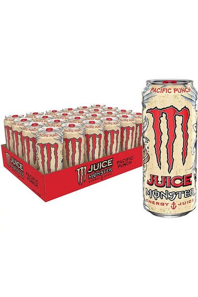 MONSTER Energy Drink (24 x 500 ML), Pacific Punch Flavour