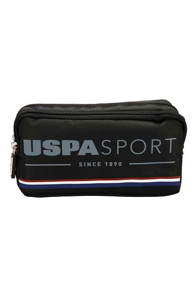 Dönmezler U.S Polo Pencil Case 2 Compartment Pen Bag Pen Holder