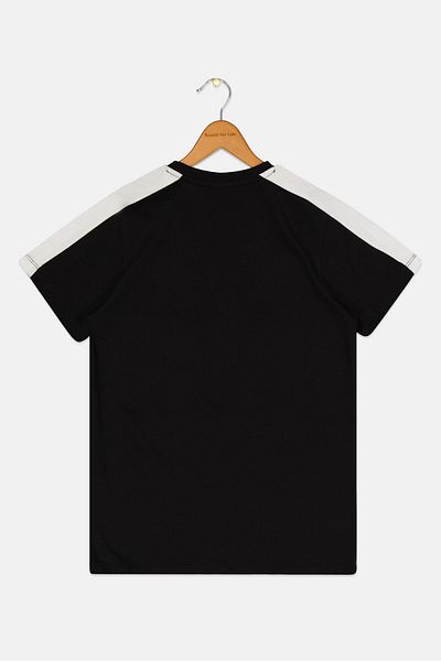 Ellesse Kids Boy Sportswear Fit Short Sleeve Brand Logo Outdoor T-Shirt, Multicolor