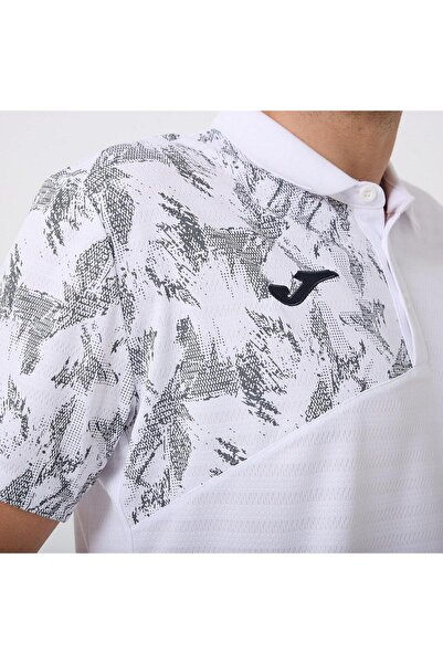 Joma 9212326-20.003 Premium Men's Polo T-Shirt White
