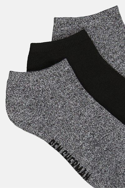 Ben Sherman Men 7 Pairs Brand Logo Ankle Socks, Multicolor