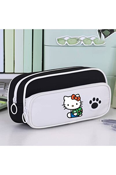 ada çanta kırtasiye Cutie/pungă pentru creion cu 2 compartimente cu figurină ...