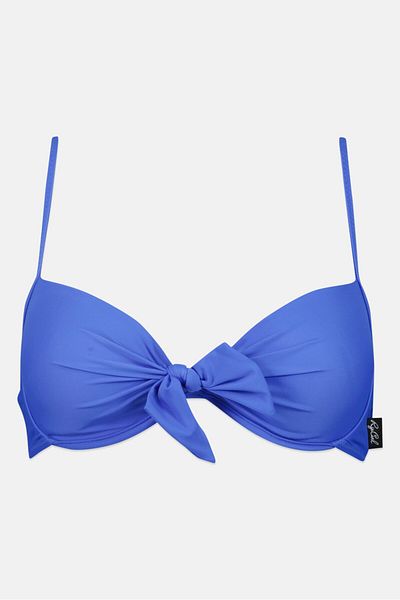 Rip Curl Women Plain Padded Bikini Top, Blue