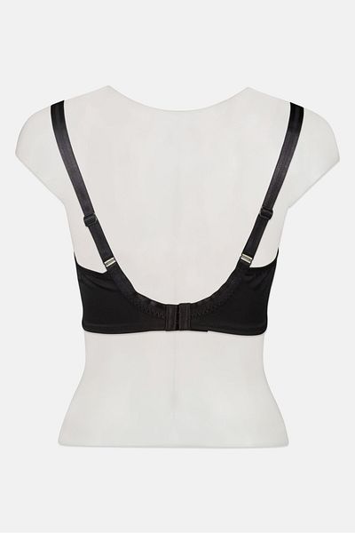 Triumph Women Underwire Plain Non Padded Bra, Black