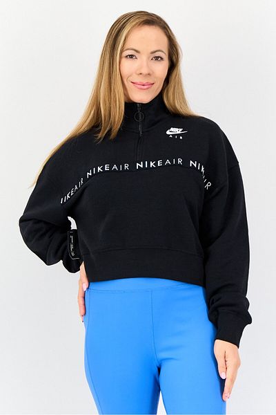 Nike Women Sportswear Fit Long Sleeves Outdoor Sweatshirt, Black