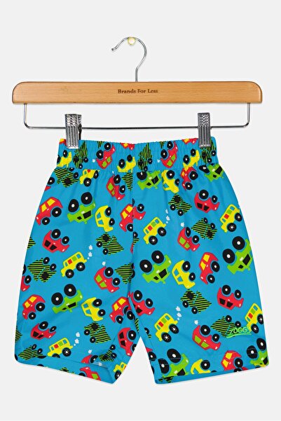 Zoggs Toddlers Boy Graphic Print Board Shorts, Multicolor