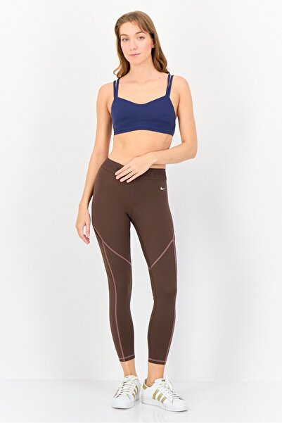 Nike Women Tight Fit 7/8th Training Leggings, Choco Brown