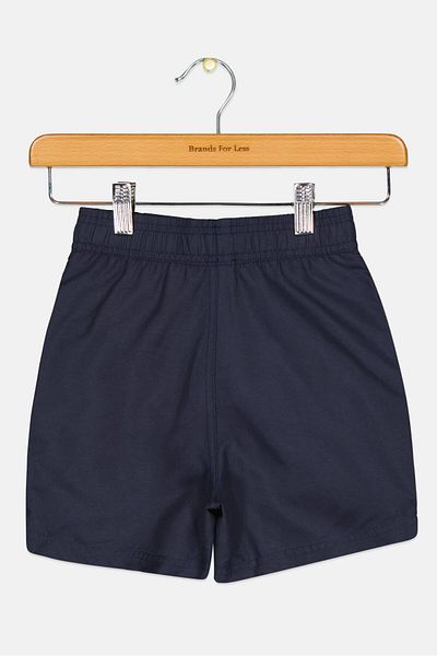 Coega Sunwear Toddlers Boy Brand Logo Swimwear Board Shorts, Navy