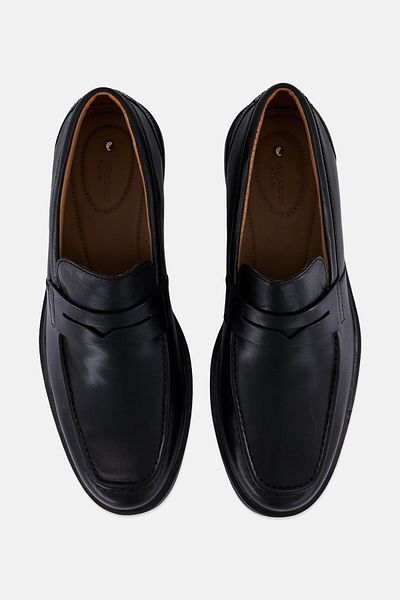 CLARKS حذاء كاجوال سهل الارتداء من Un Aldric للرجال، لون أسود