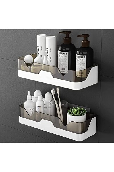 Generic Shower Caddy Adhesive Shower Shelf for Bathroom 2 Pack: Premium Wall ...