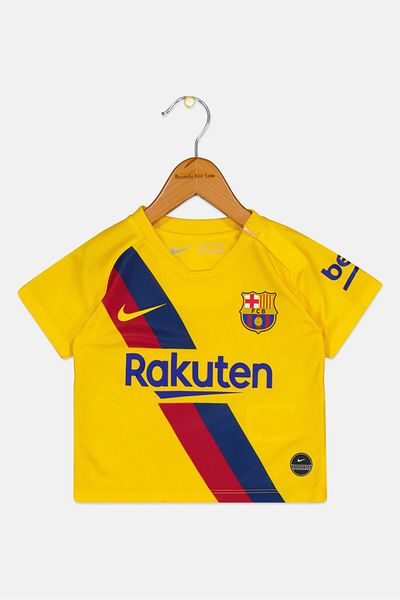 Nike Toddlers Boy Rakuten Short Sleeves Football Jersey, Yellow