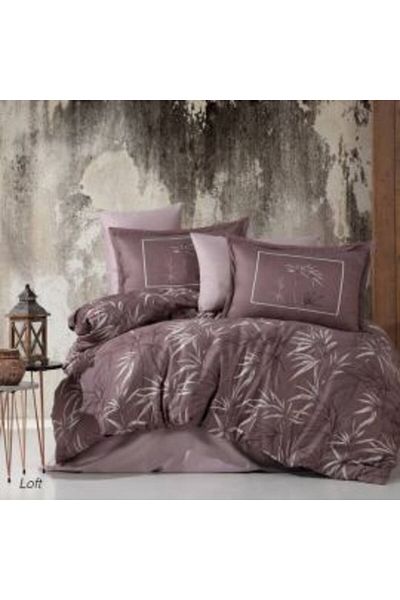 Ralex Premium Bed Linen Lux Satin 100% Cotton, 4 Pieces King Size, Sheet 240 x 260 cm, Duvet Cover 200 x 2