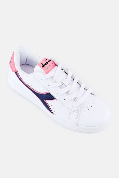 Diadora Women Game P GS Lace Up Outdoor Shoes, White
