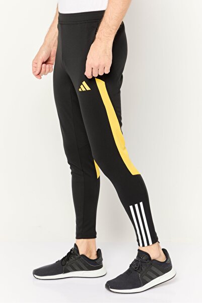 adidas Men Sportswear Fit Drawstring Training Track Pants, Black