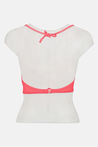 Rip Curl Women Pleated Padded Bra, Pink