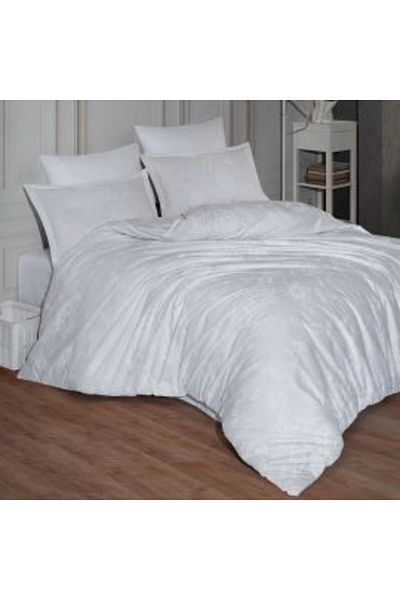 Ralex Double Bed Linen 100% Cotton Ranforce, 4-piece Extra Large Set, Grey ARNOR V 1