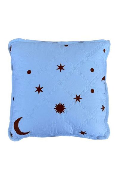 Ralex Pernă Matelassé Model Stele și Lună 70 x 70 cm, Alb