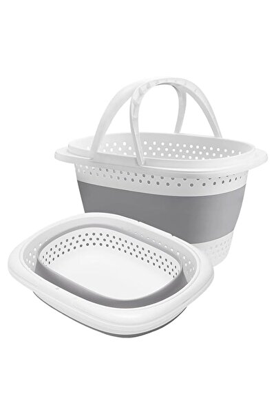 Generic Laundry Hamper with Collapsible Handled,Plastic Laundry Basket Foldab...