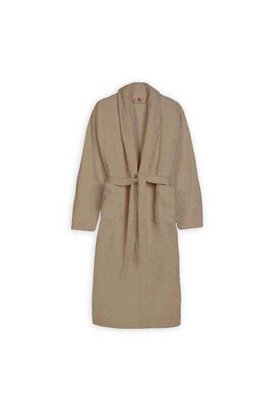Ralex Bathrobe and SPA Hotel with Kimono Collar Velour 100% Cotton, Unisex XL/XXL, 420 g/m², Cappuccino