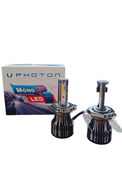 3EGROUP لمبة أمامية زينون أحادية H4 LED باللون الأبيض الجليدي 12 24 فولت