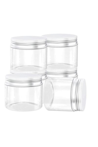 Generic برطمانات بلاستيكية من فوفو سعة 16 أونصة، برطمانات ماسون بلاستيكية شفا...