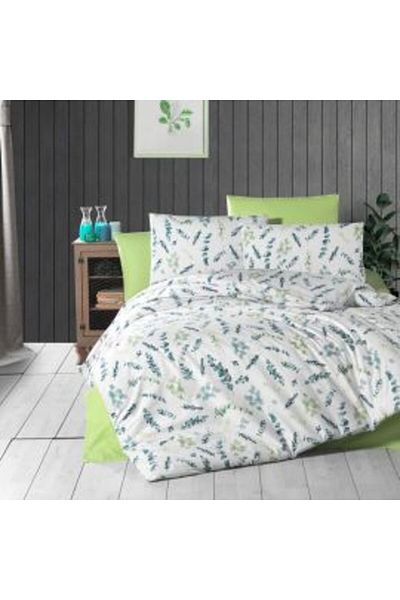 Ralex Duvet Cover Set Double Bed 100% Cotton Ranforce 4 Pieces Extra Large, Sheet 240 x 260 cm, Quilt Cove
