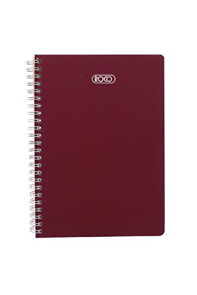 Roco دفتر نيون A5 – 80 ورقة مسطرة واحدة